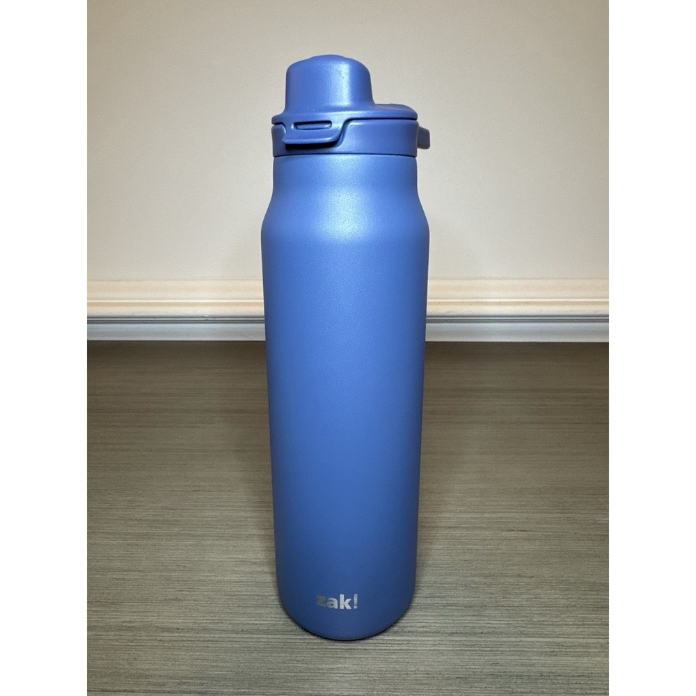24‎ oz Zak! Designs Serenity Stainless Water Bottle - Chug Lid - Leak-Proof